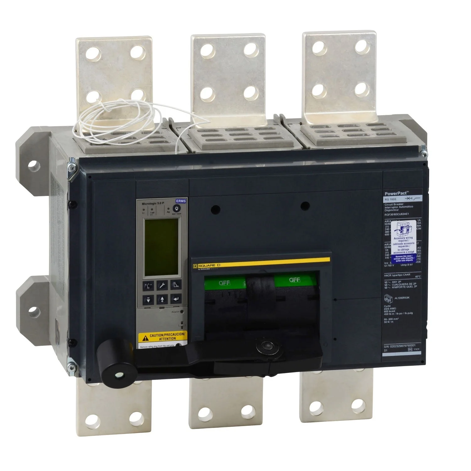 RJF36200U63AE1 - Square D - Molded Case Circuit Breaker