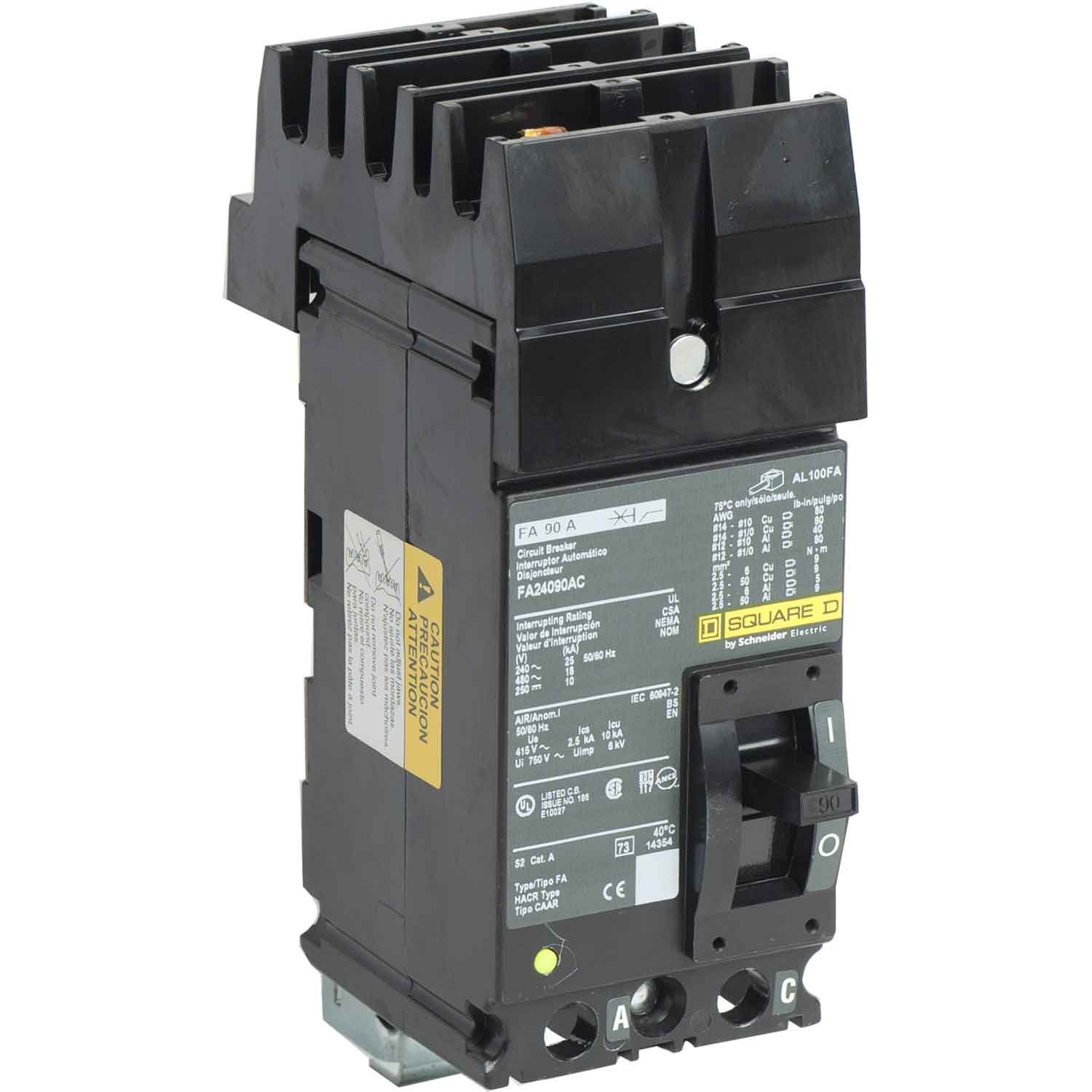 FA24090AC - Square D - Molded Case Circuit Breakers