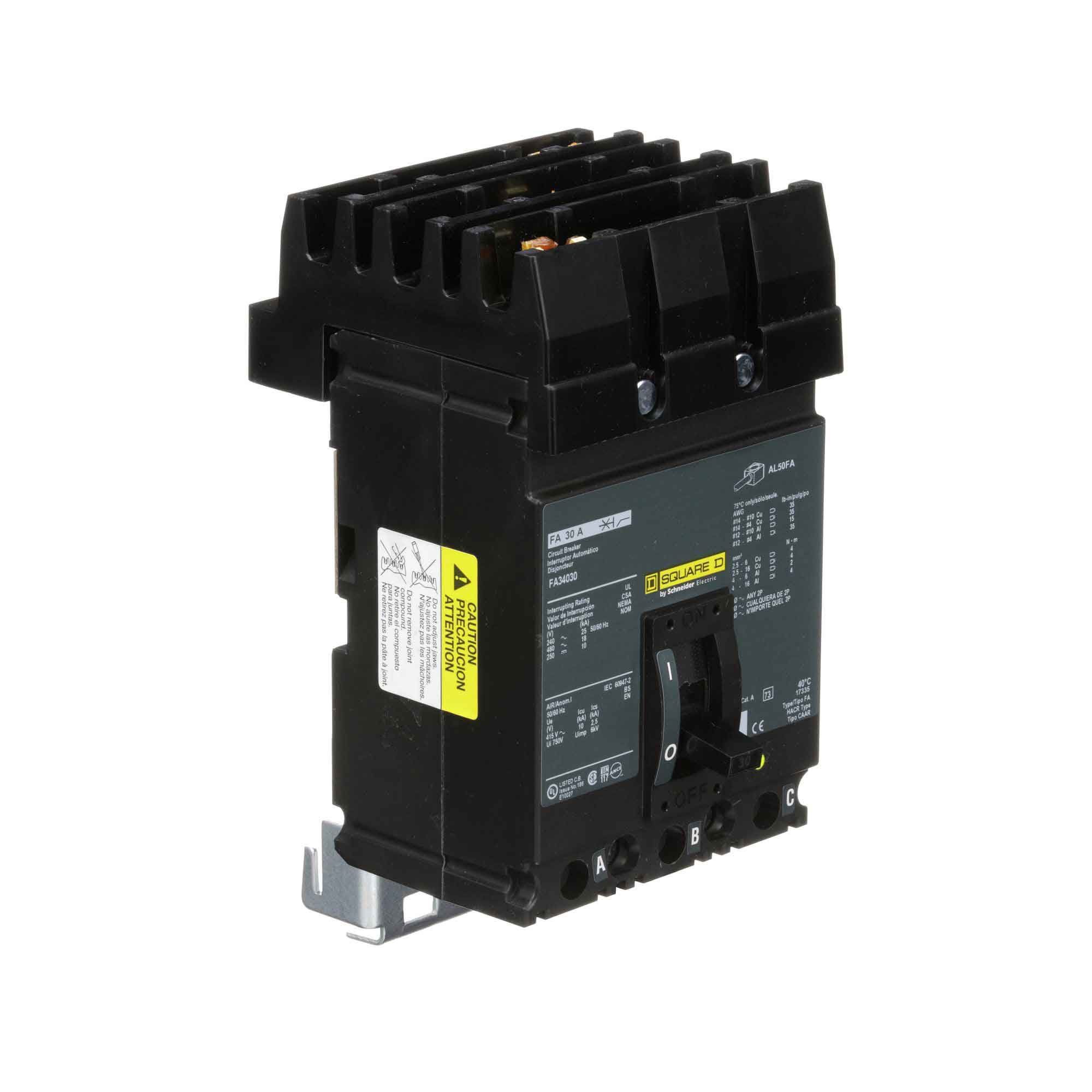 FA34030 - Square D - Molded Case Circuit Breakers - Image 2