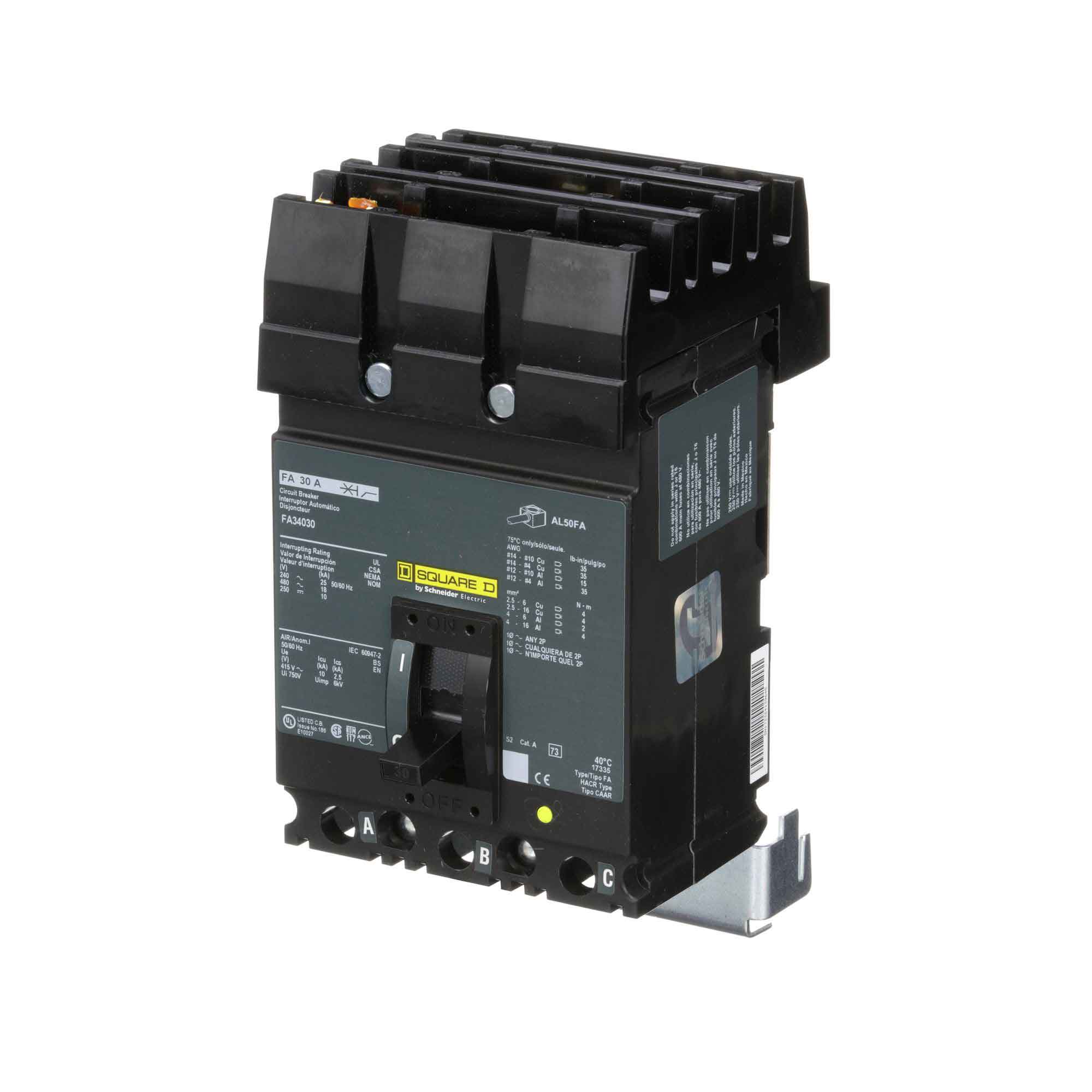 FA34030 - Square D - Molded Case Circuit Breakers - Image 3