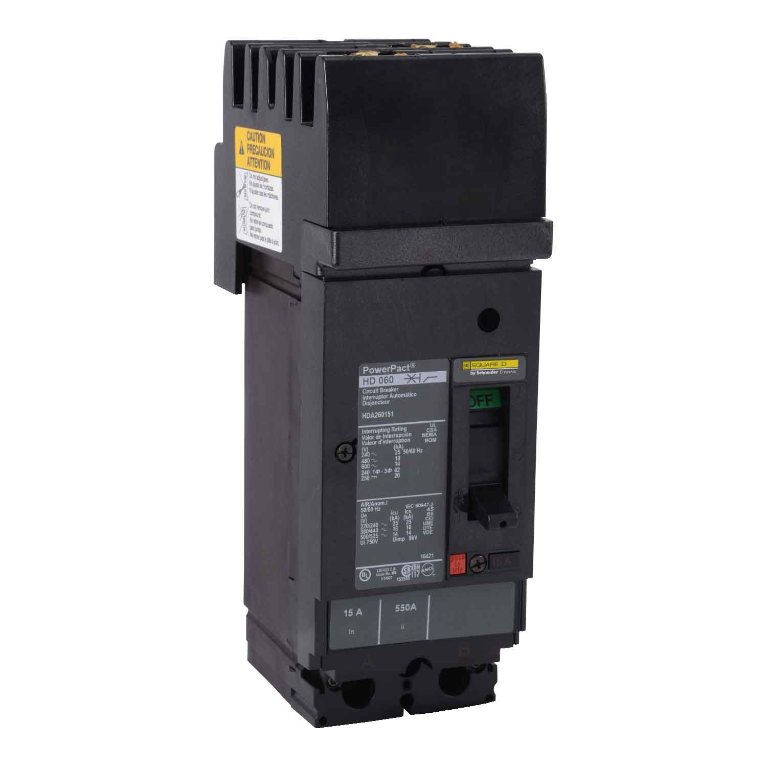 HDA260251 - Square D - Molded Case Circuit Breakers