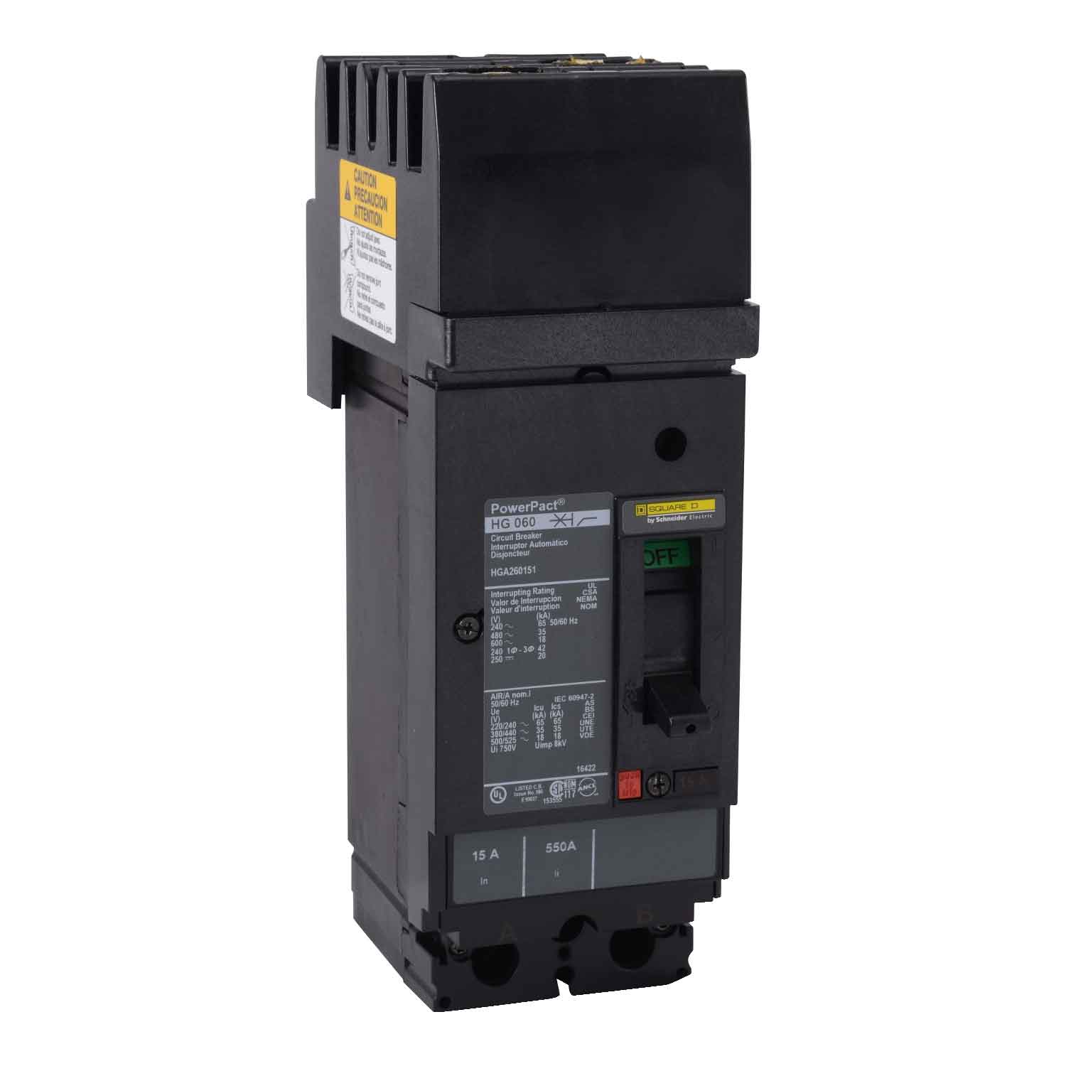 HGA260401 - Square D - Molded Case Circuit Breakers