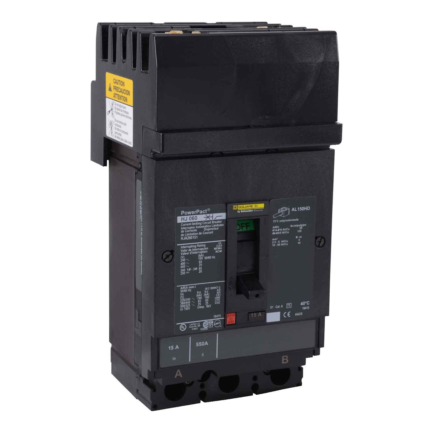 HJA260352 - Square D - Molded Case Circuit Breakers