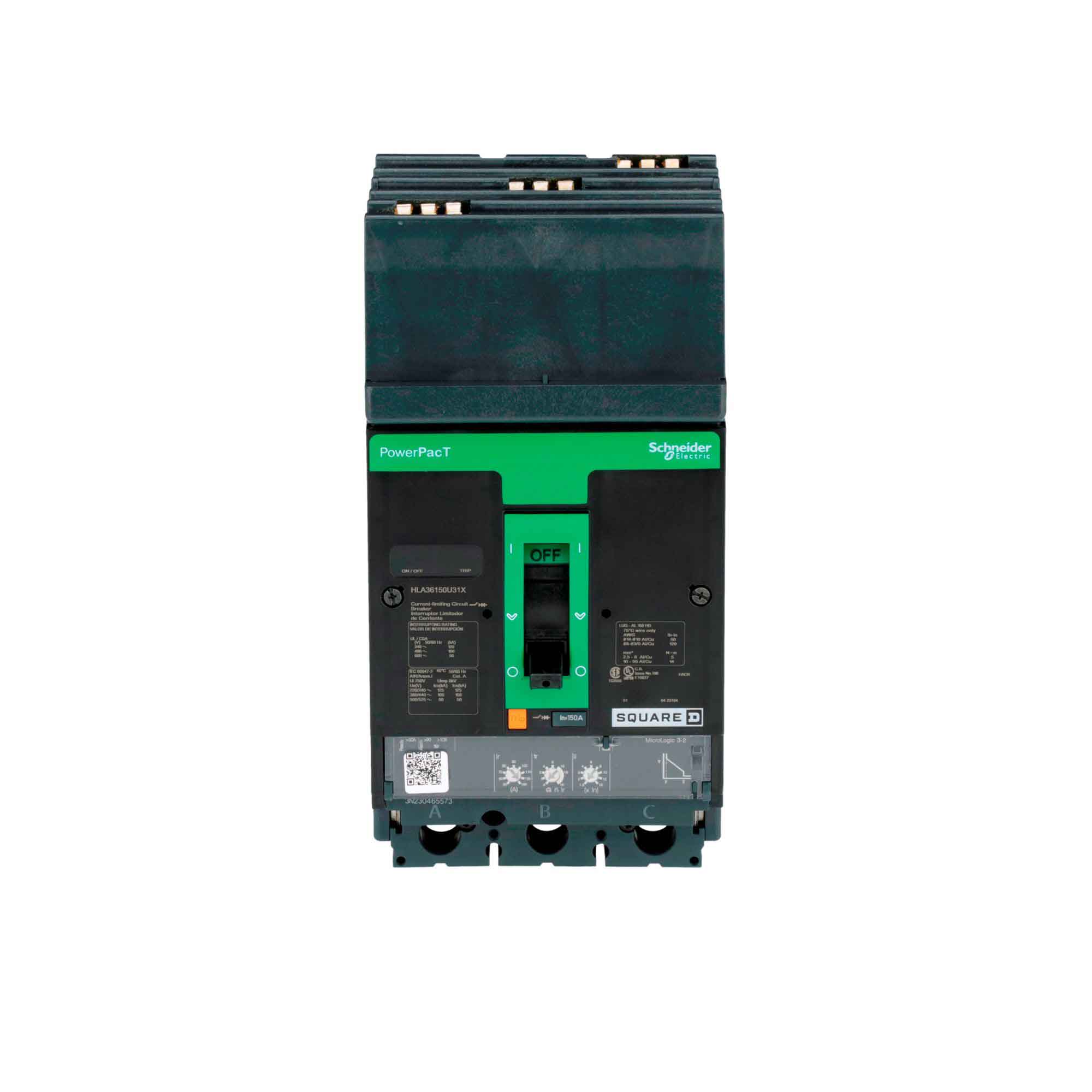 HLA36150U31X - Square D - Molded Case Circuit Breakers