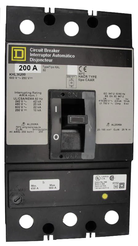 KHL36200 - Square D - Molded Case Circuit Breakers