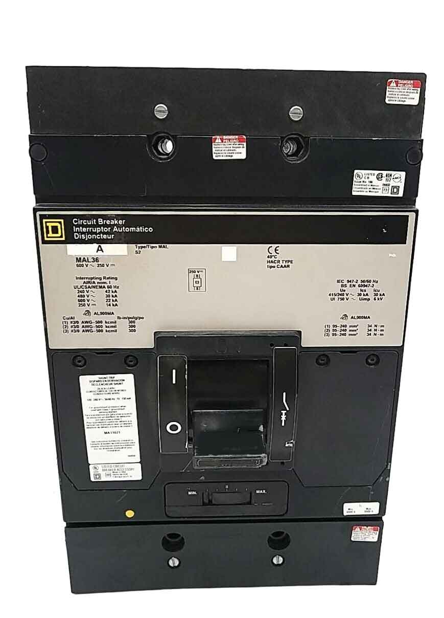 MAL36500 - Square D - Molded Case Circuit Breakers