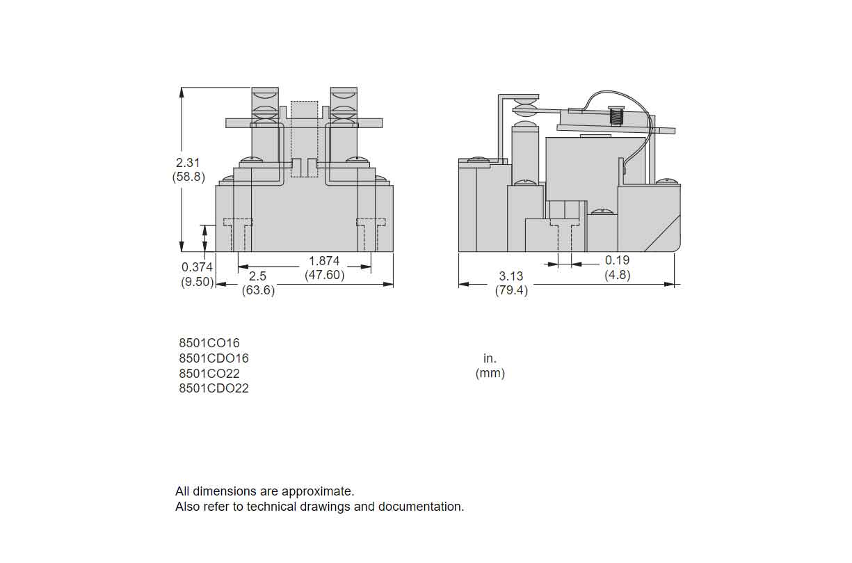 8501CDO16V53 - Square D - Motor Control Part And Accessory - Image 5