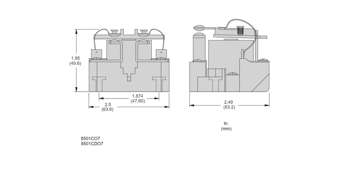 8501CDO7V53 - Square D - Motor Control Part And Accessory - Image 5