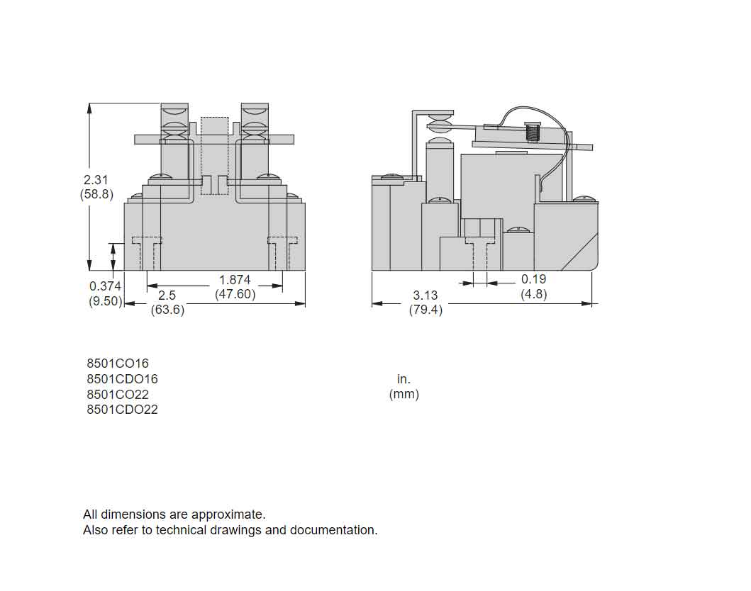 8501CO16V24 - Square D - Motor Control Part And Accessory - Image 5