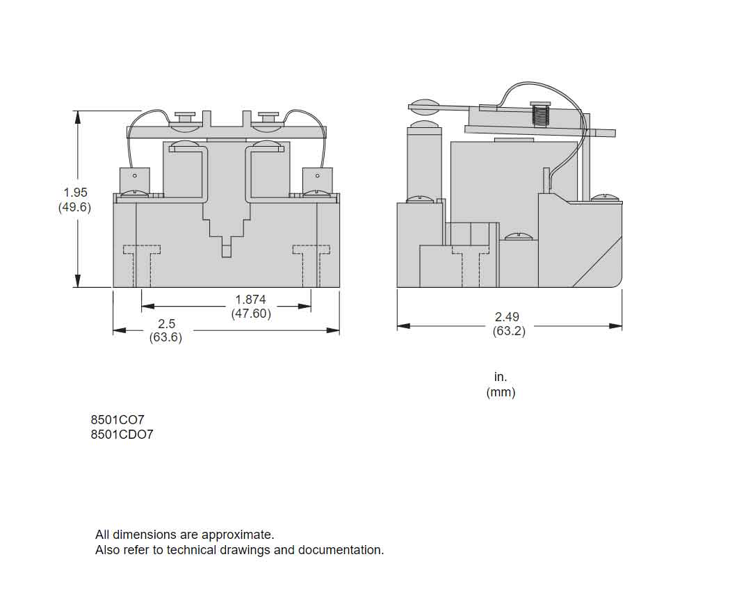 8501CO7V24 - Square D - Motor Control Part And Accessory - Image 5