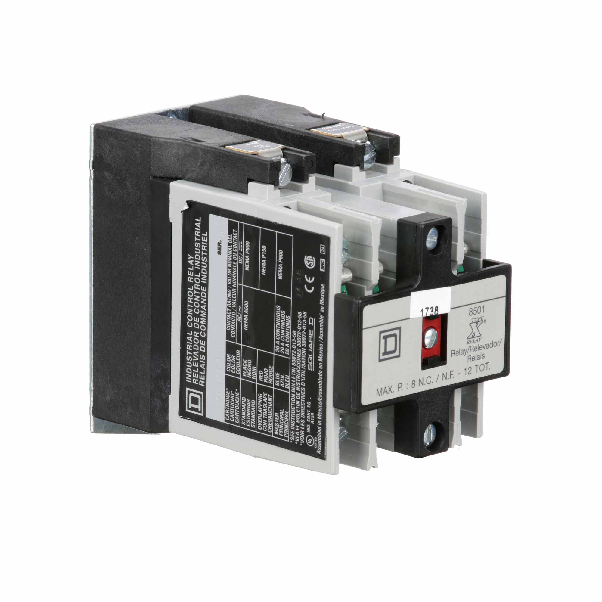 8501XO40V02 - Square D - Motor Control Part And Accessory - Image 2