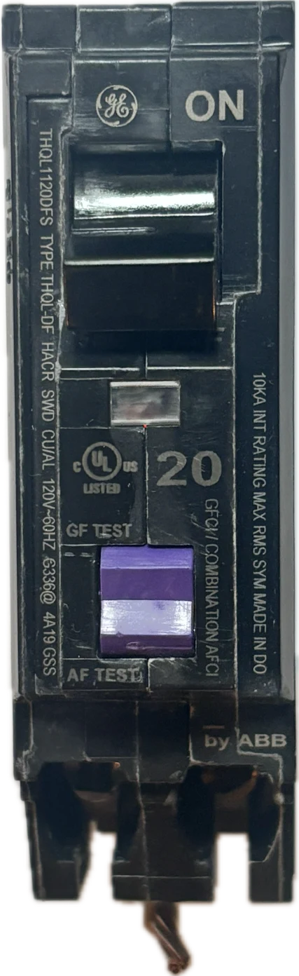 THQL1120DFS - GE - 20 Amp Dual Function Circuit Breaker